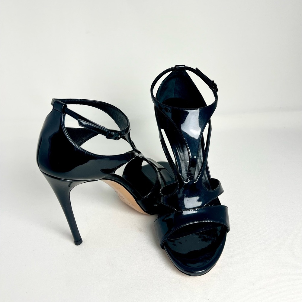 CASADEI T-Strap Sandaletten High Heels - Picture 4 of 5
